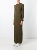 long knit dress