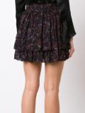 tiered skirt