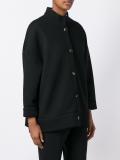 collarless boxy jacket