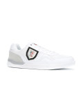 logo plaque lace-up sneakers