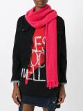 chunky knit scarf