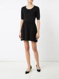 bow tie mini dress