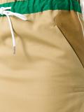 drawstring side pleat skirt