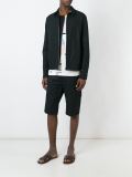 zipped shirt jacket