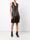 fringed sleeveless dress