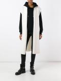 long sleeveless cardigan