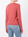 ruffled detail jumper 