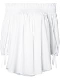 off-shoulder blouse