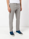 regular straight-leg trousers