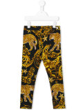 baroque lion track pants