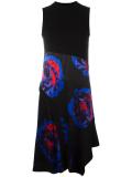 rose print dress