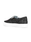 heart appliqué slip-on sneakers