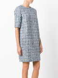 bouclé knit dress