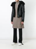 hooded bomber jacket