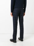 checked tailored trousers 