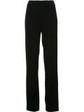 tailored straight trousers
