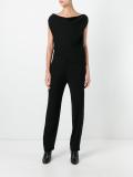 draped jumpsuit