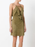 ruffled dress