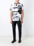 abstract print T-shirt