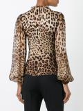 leopard print blouse