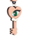 key motif earring