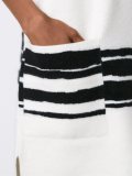striped shift dress
