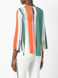 striped blouse