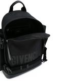 logo print backpack