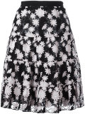 embroidered flower skirt 