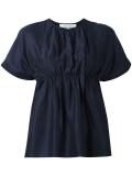 gathered waist T-shirt