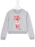 popcorn print sweatshirt 