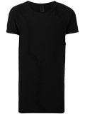 snagged round neck T-shirt 