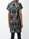 floral lace v-neck dress