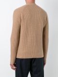 ribbed button down cardigan