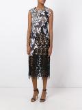embroidered flower dress