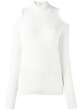 cold shoulder jumper