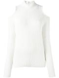 cold shoulder jumper