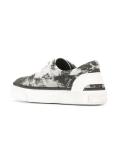vulcanised smoke print sneakers