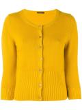 'Nathalie' ribbed hem cardigan