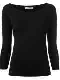 boat neck sweatshirt 