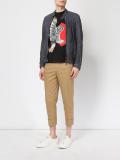banded collar jacket