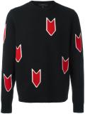 arrow pattern jumper