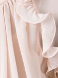 ruffle detail blouse