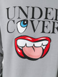 slogan graphic print sweatshirt