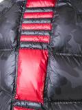 back stripe padded jacket