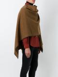 short poncho cape