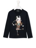 diamanté sweet girl套头衫