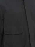 concealed placket coat