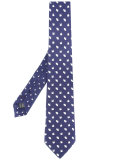 swan pattern tie