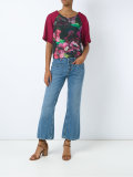 floral blouse